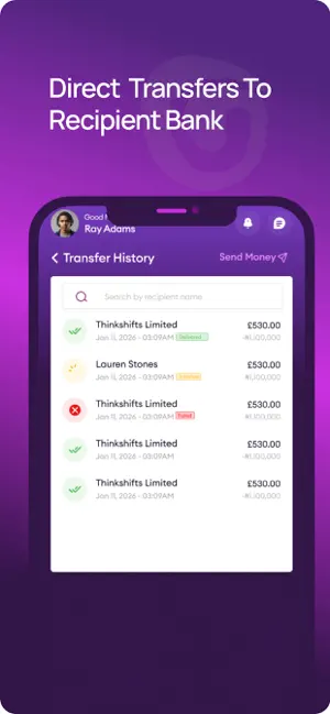 Shiftremit screenshot 3