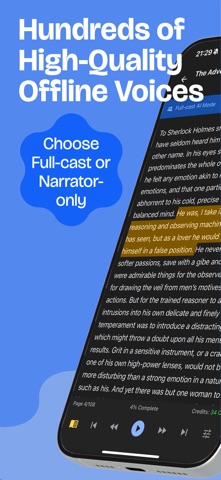 BookNPC - AI TTS eBook Reader Screenshot 1 of 8