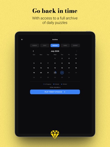 Crux: Daily Logic Puzzles iPad screenshot