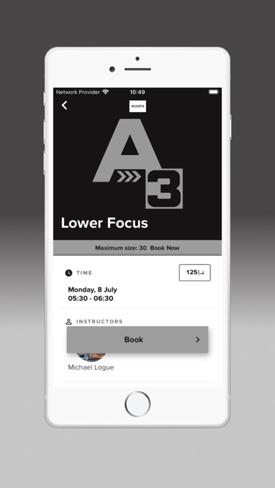Athlete Fitness Screenshot