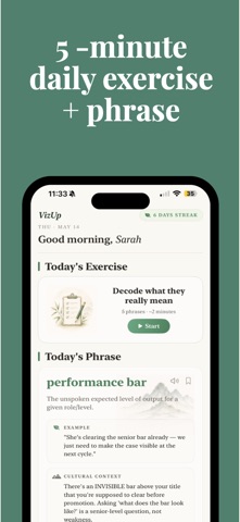VizUp: Office English Coach screenshot
