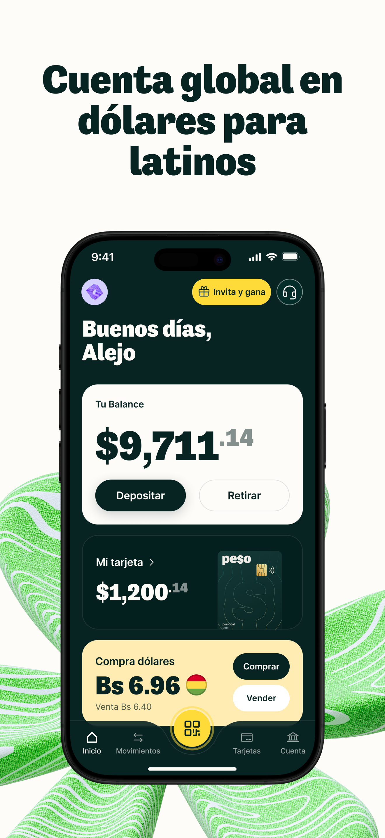 Peso: Tu cuenta en dólares