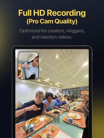 DuoShot: Split Screen Cam iPad screenshot