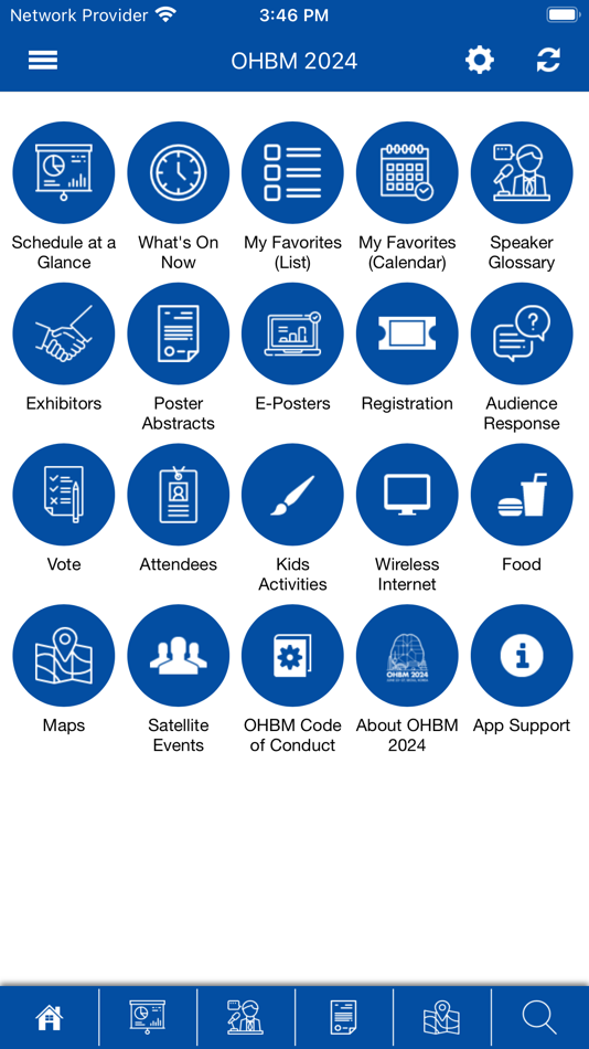 #2. OHBM Annual Meetings (iOS) Podle: Organization for Human Brain Mapping Inc.