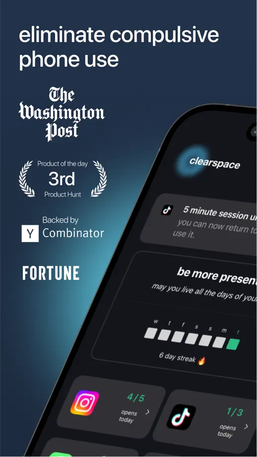 Clearspace, App Store screenshot 1