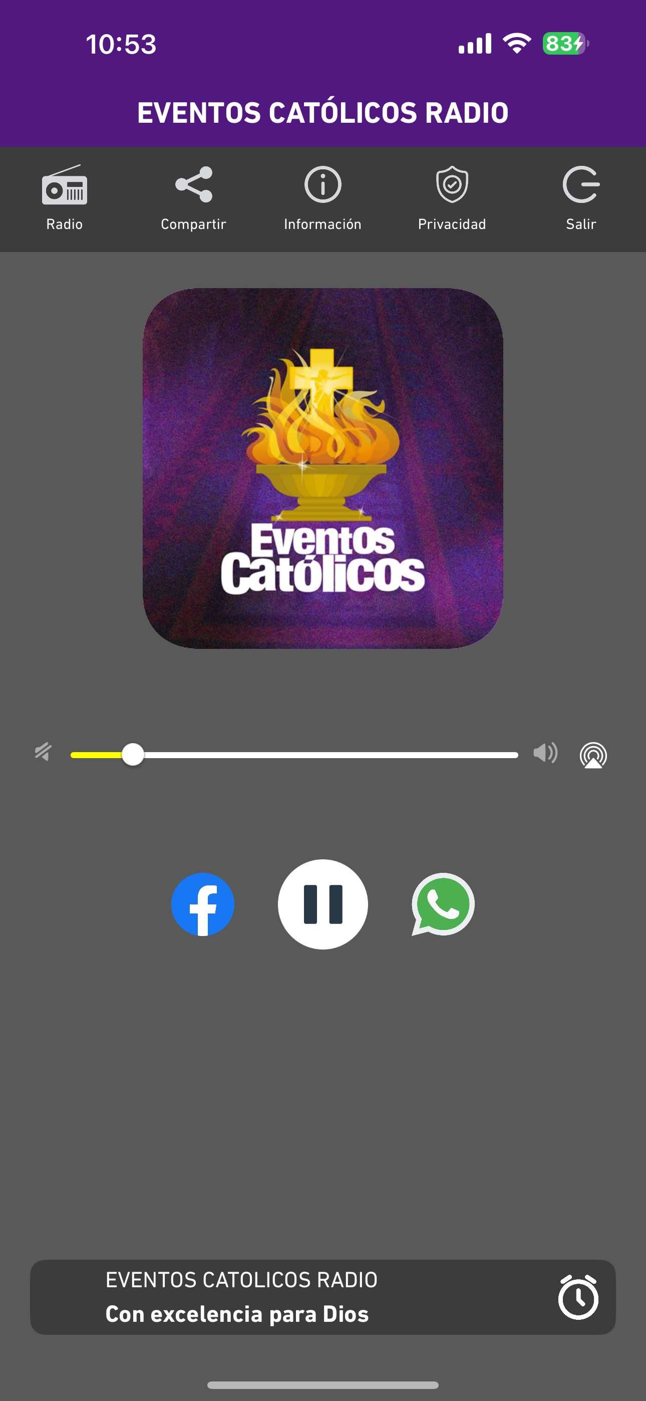 EVENTOS CATÓLICOS RADIO