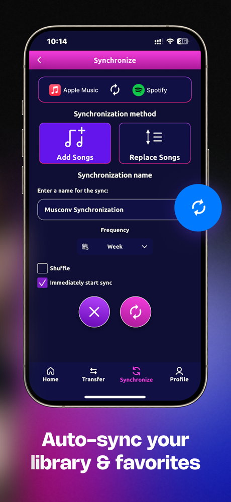 MusConv: Playlist Transfer screenshot 6