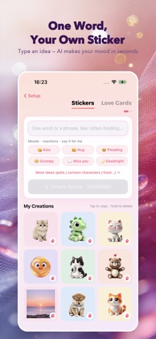 Amorykey - AI Rizz Keyboard iPhone screenshot