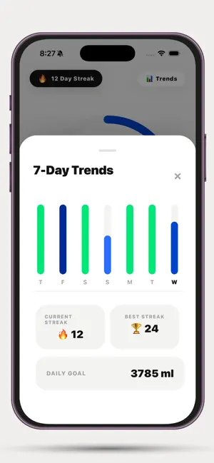 TheSimpleWaterTrackerApp screenshot 3