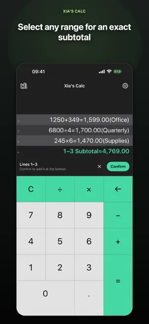 Xia's Calc screenshot 3