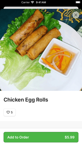 Hello Vietnam To Go iPhone screenshot 3 - Food & Drink app