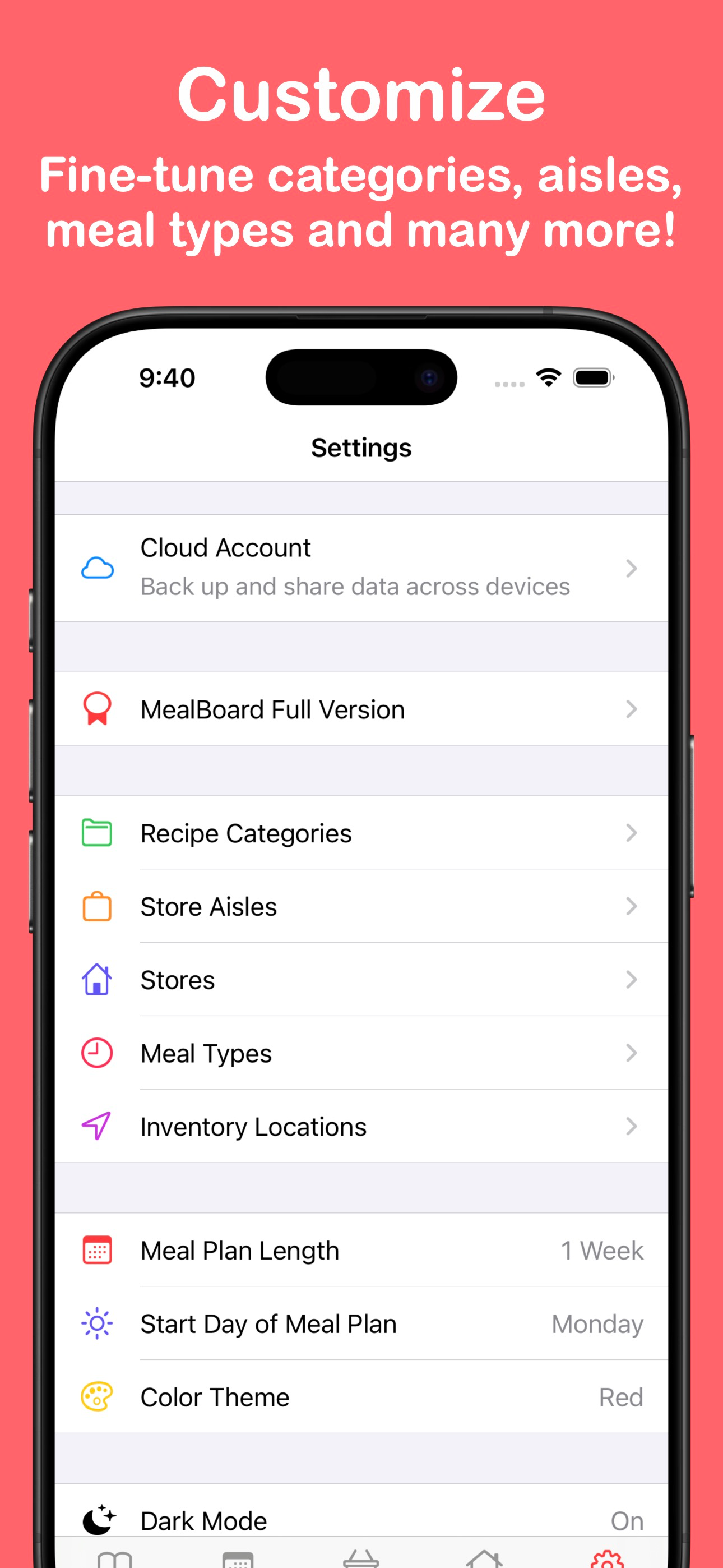 MealBoard - Meal Planner screenshot 7