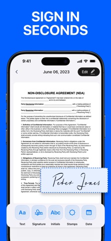 eSign - 电子签名PDF文件ㅤ screenshot