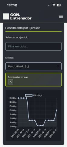 G.Workout iPhone screenshot