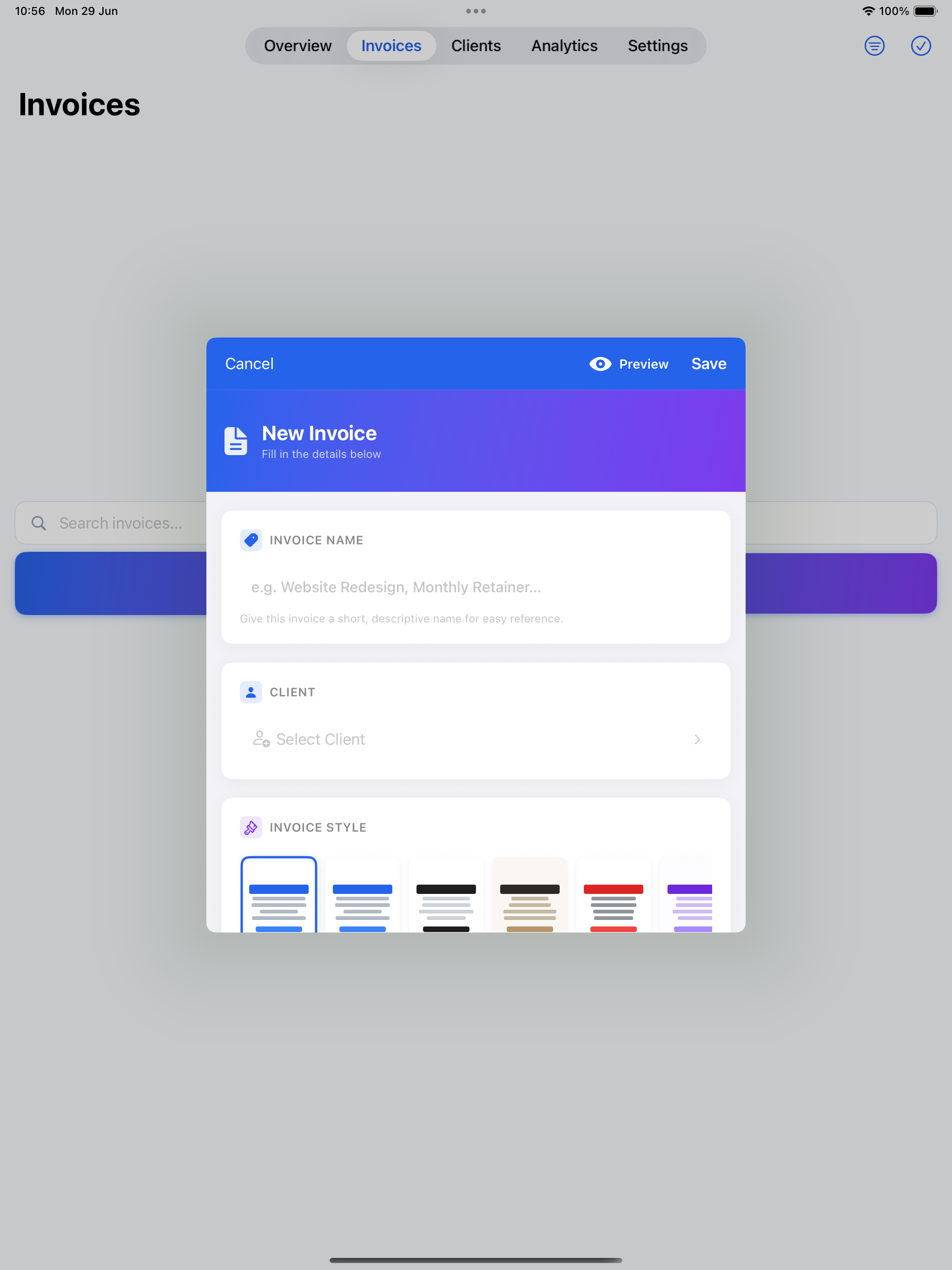 Invoice Maker - PDF & Billing