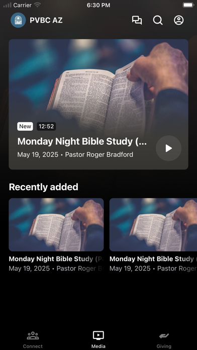 App screenshot
