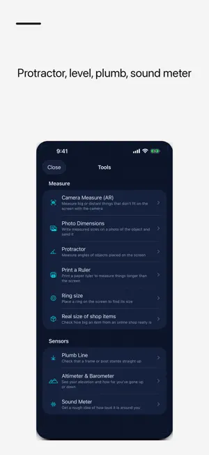 RulerApp: Ruler & Tape Measure screenshot 3