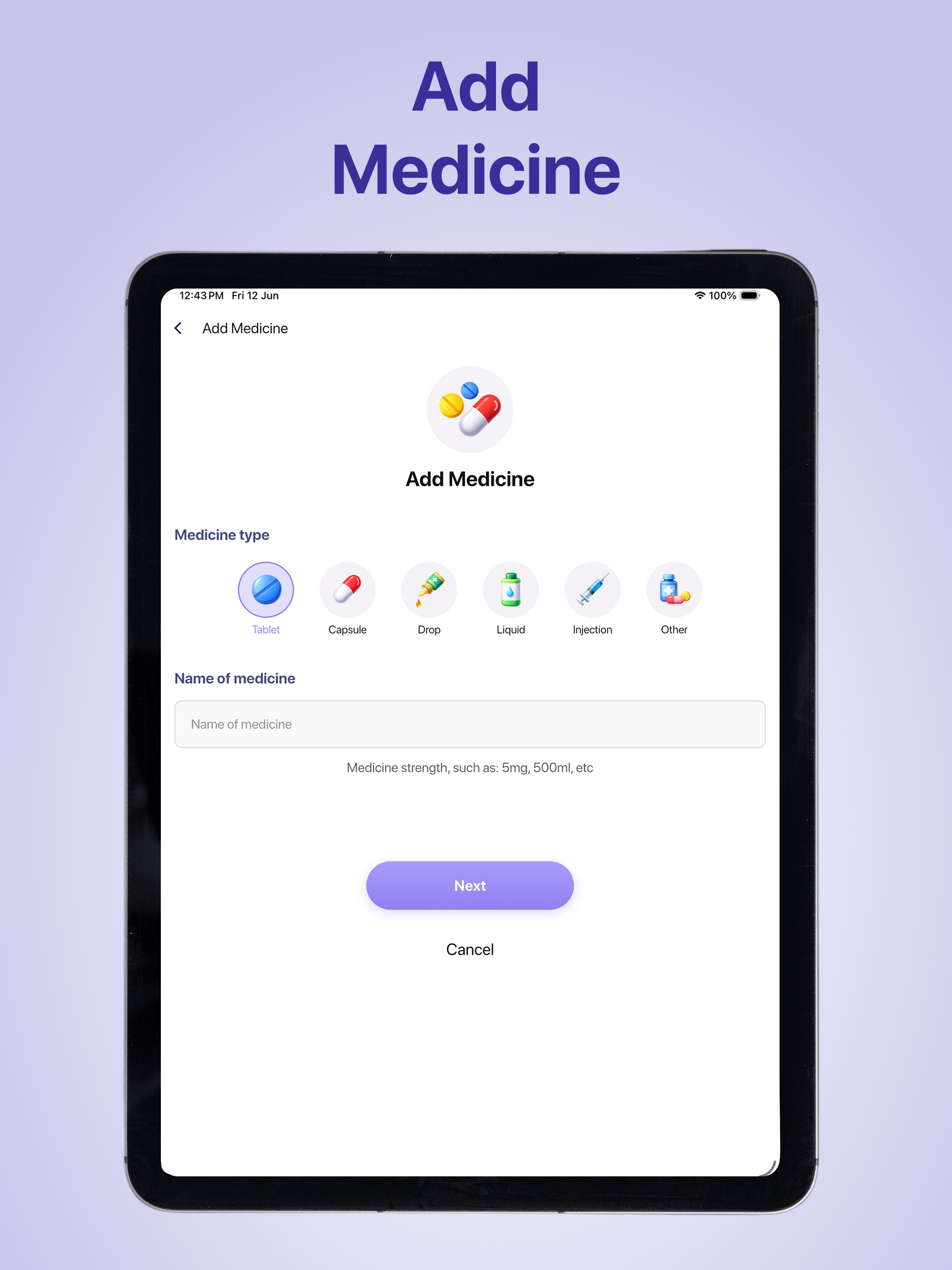 Pill Tracker & Med Alerts