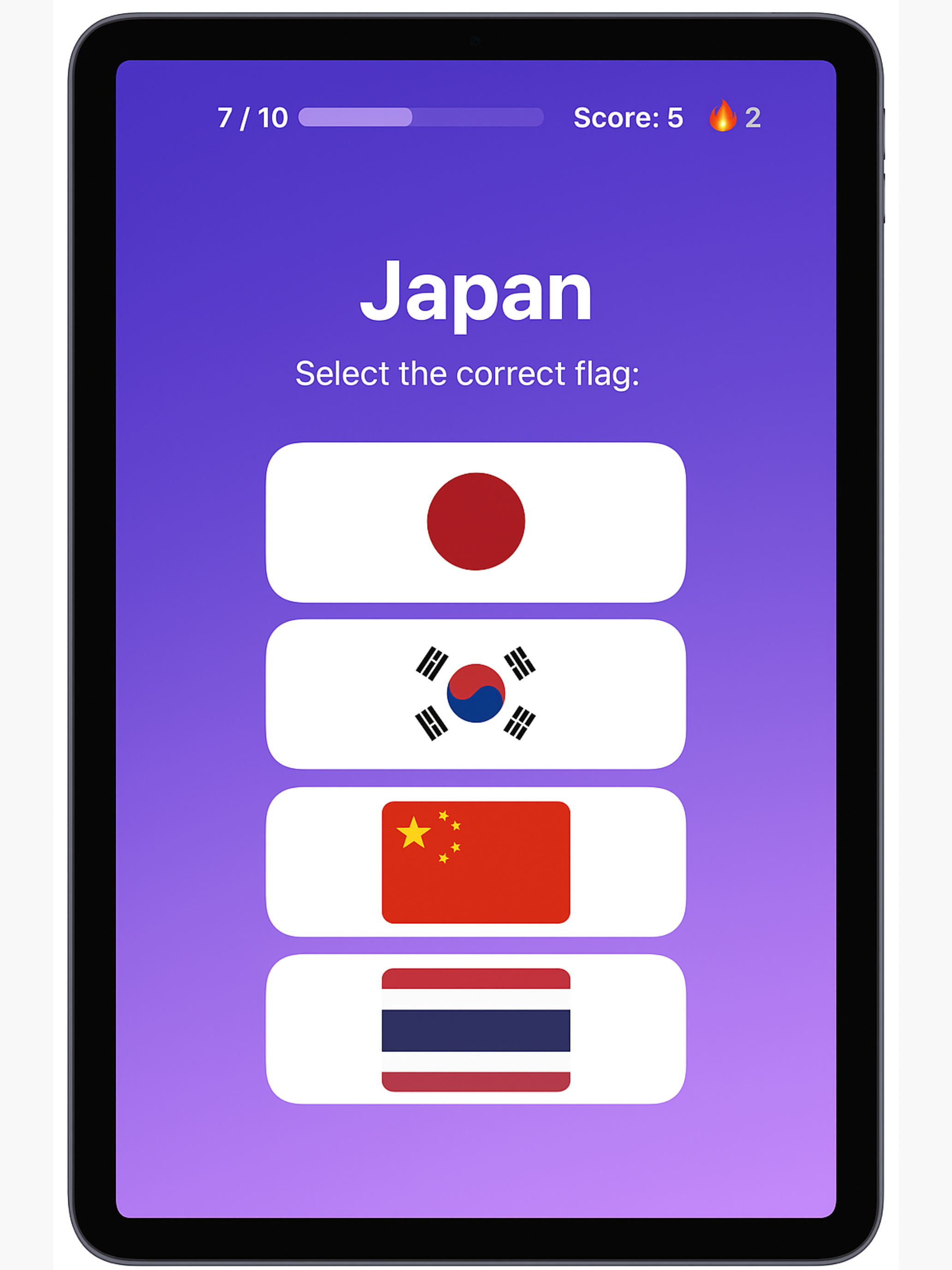 Learn Flags Quiz screenshot 4