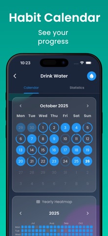 Habit Tracker - StreakAura Screenshot 2 of 10