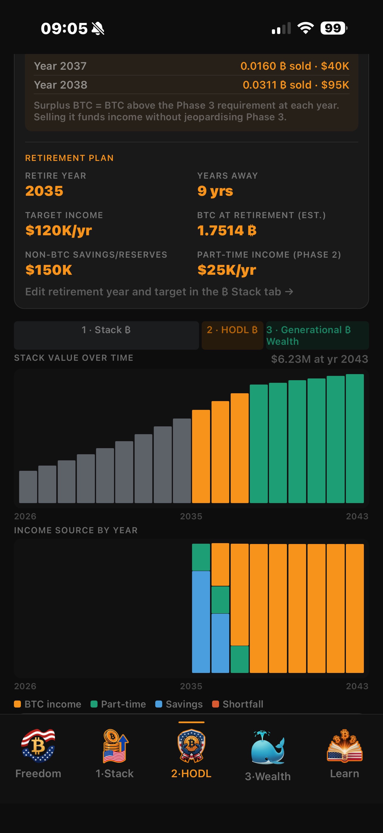 Screenshot 3 of HODL Freedom
