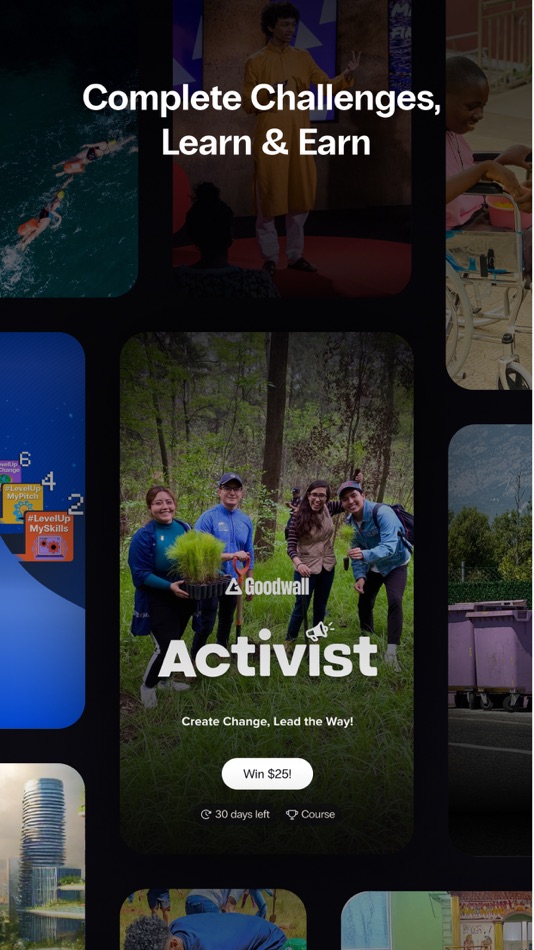 #4. Goodwall - Learn & Earn (iOS) By: Goodwall SA