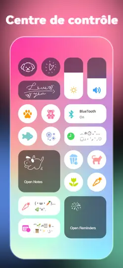 Capture d'écran de Themelia : Thème & Widget sur iPhone 4