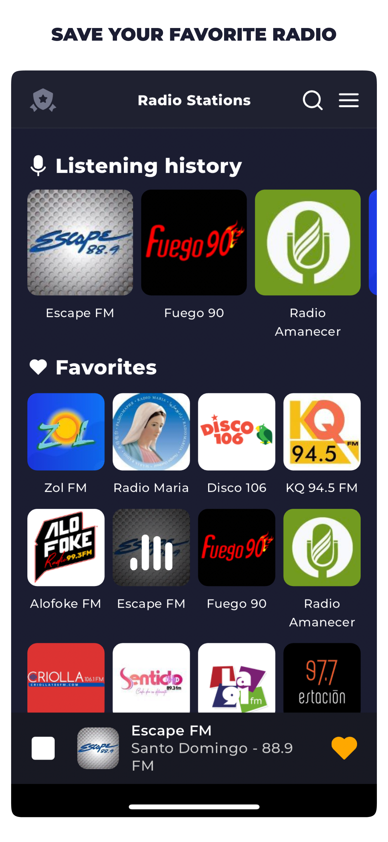 Dominican Radio Live FM & AM