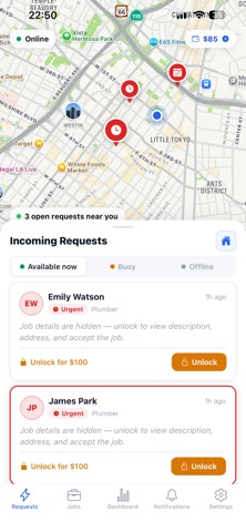 Service masters screenshot