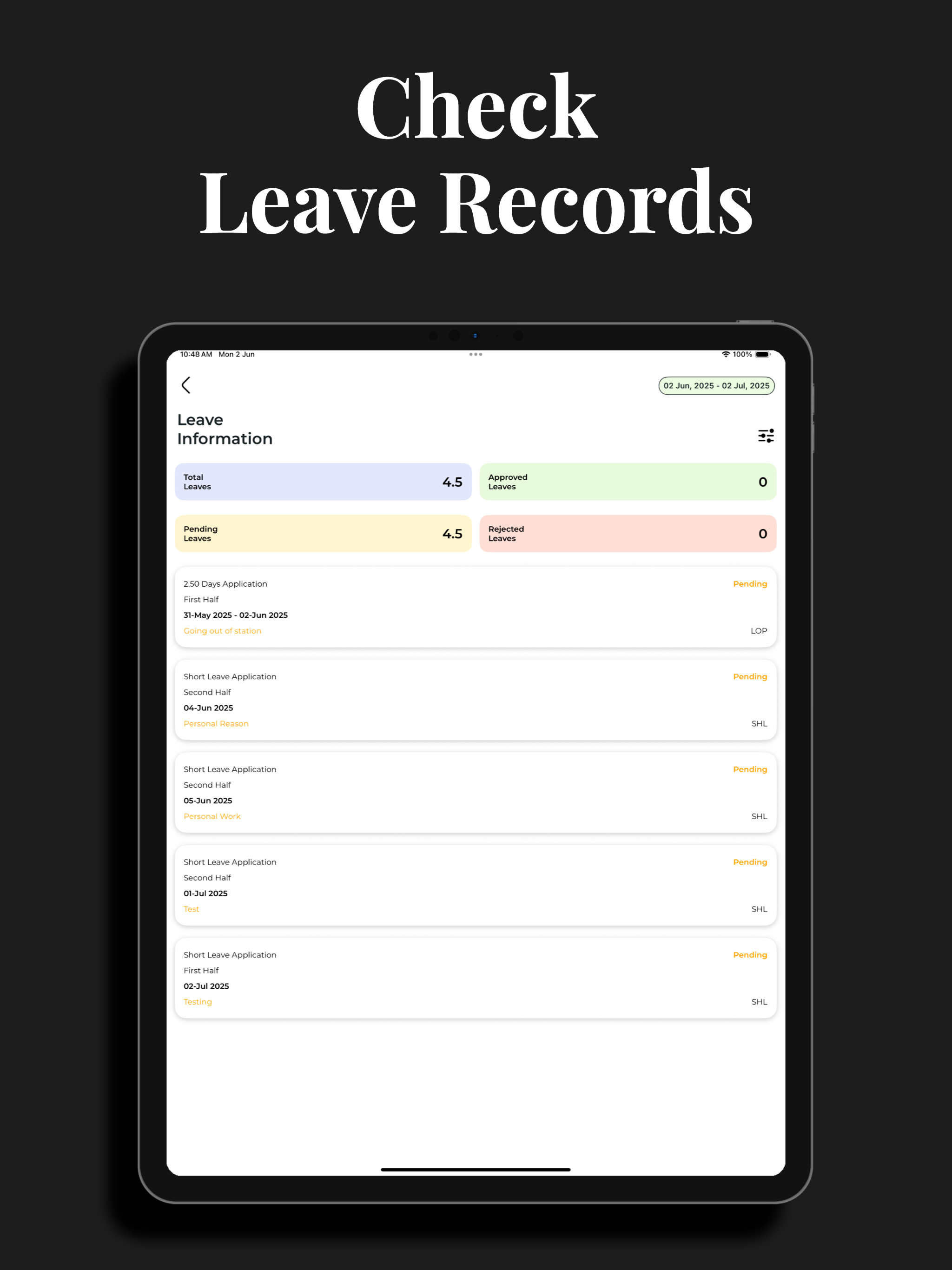 IDOne Employee Tracker screenshot 8