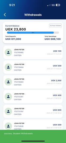 School Wallet Screenshot 4 of 5