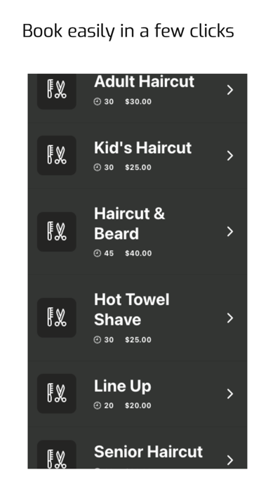 Prime Barbershop Screenshot