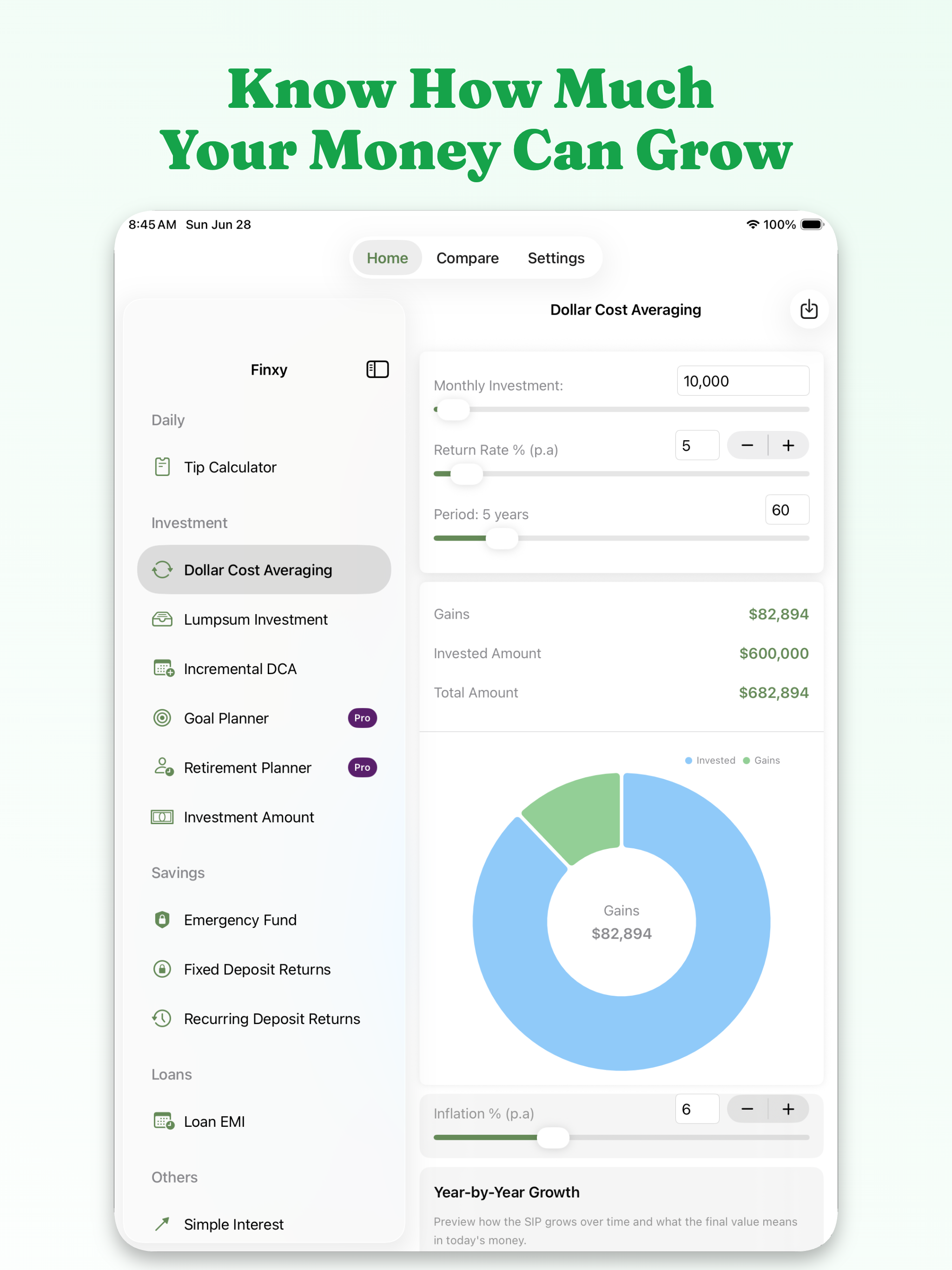 Finxy Finance Calculators