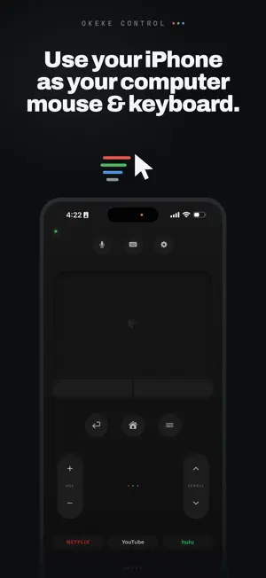 Computer Remote. Okeke Control screenshot 1