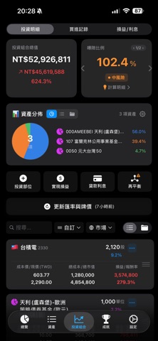 Doremi資產管理 - 邁向財富自由的好幫手 screenshot