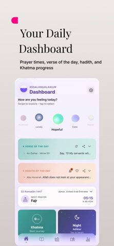 QuranNotes: Daily Reflections screenshot