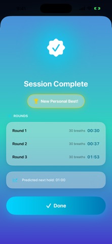 DeepBreath: Breathwork Screenshot 5 of 7