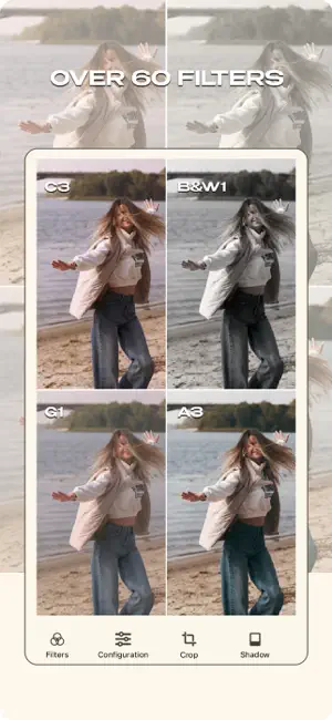 MULI: Photo Editor & Collages iPhone screenshot 1