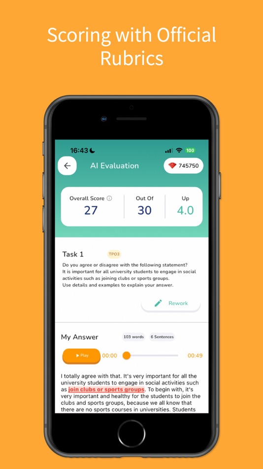 #3. LingoLeap: AI TOEFL Prep (iOS) Με: Lingoleap, Inc.