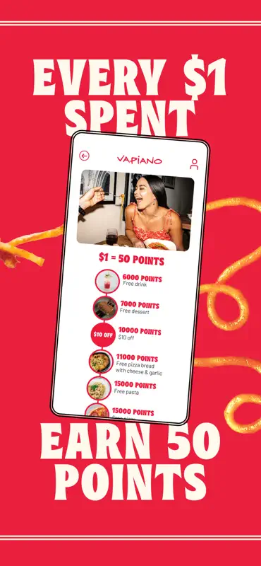 Vapiano Australia screenshot 2 of 4
