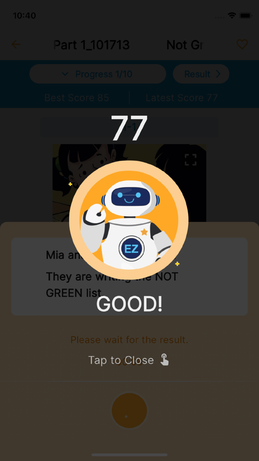 #3. EZTalking AI English Learning (iOS) 由: EZ-AI CORP.
