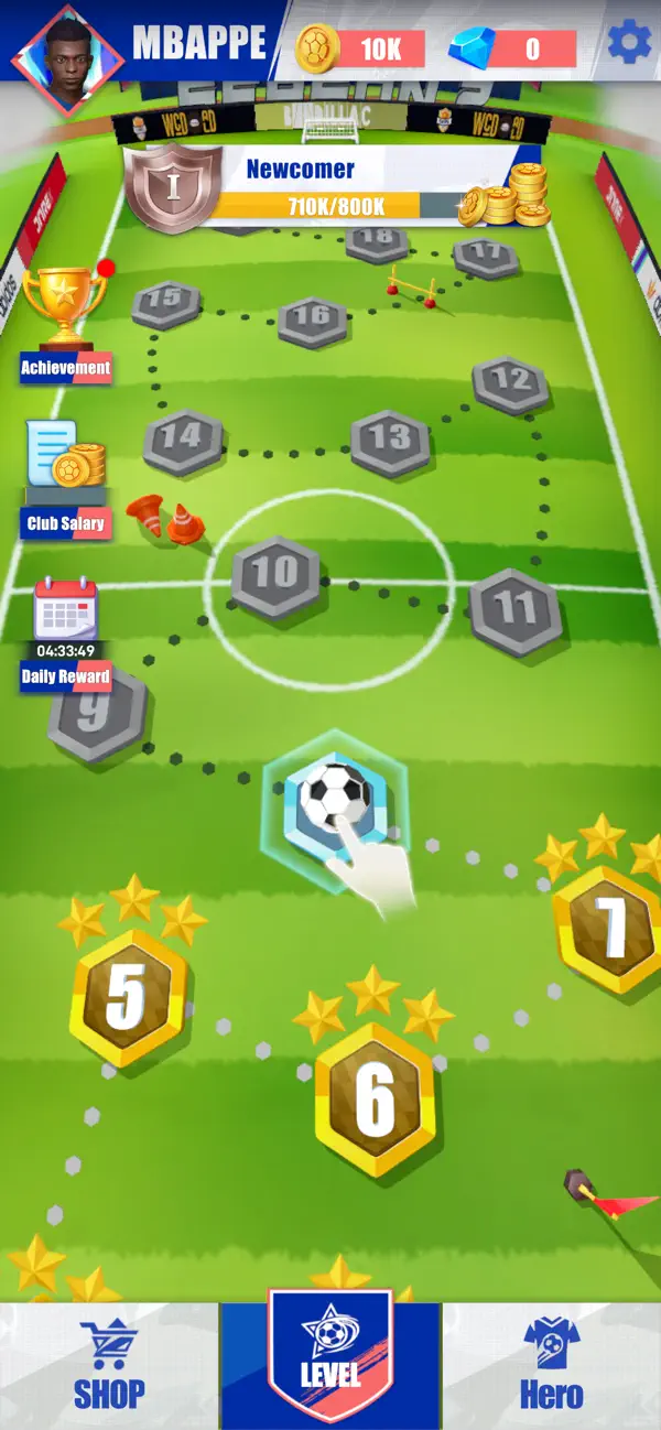 Soccer Super Hero Hack screenshot 6 - iOS game interface