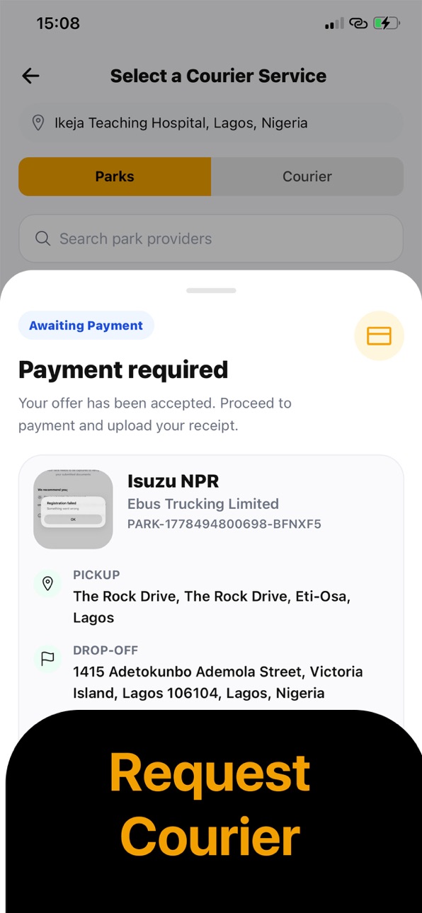 iPhone screenshot