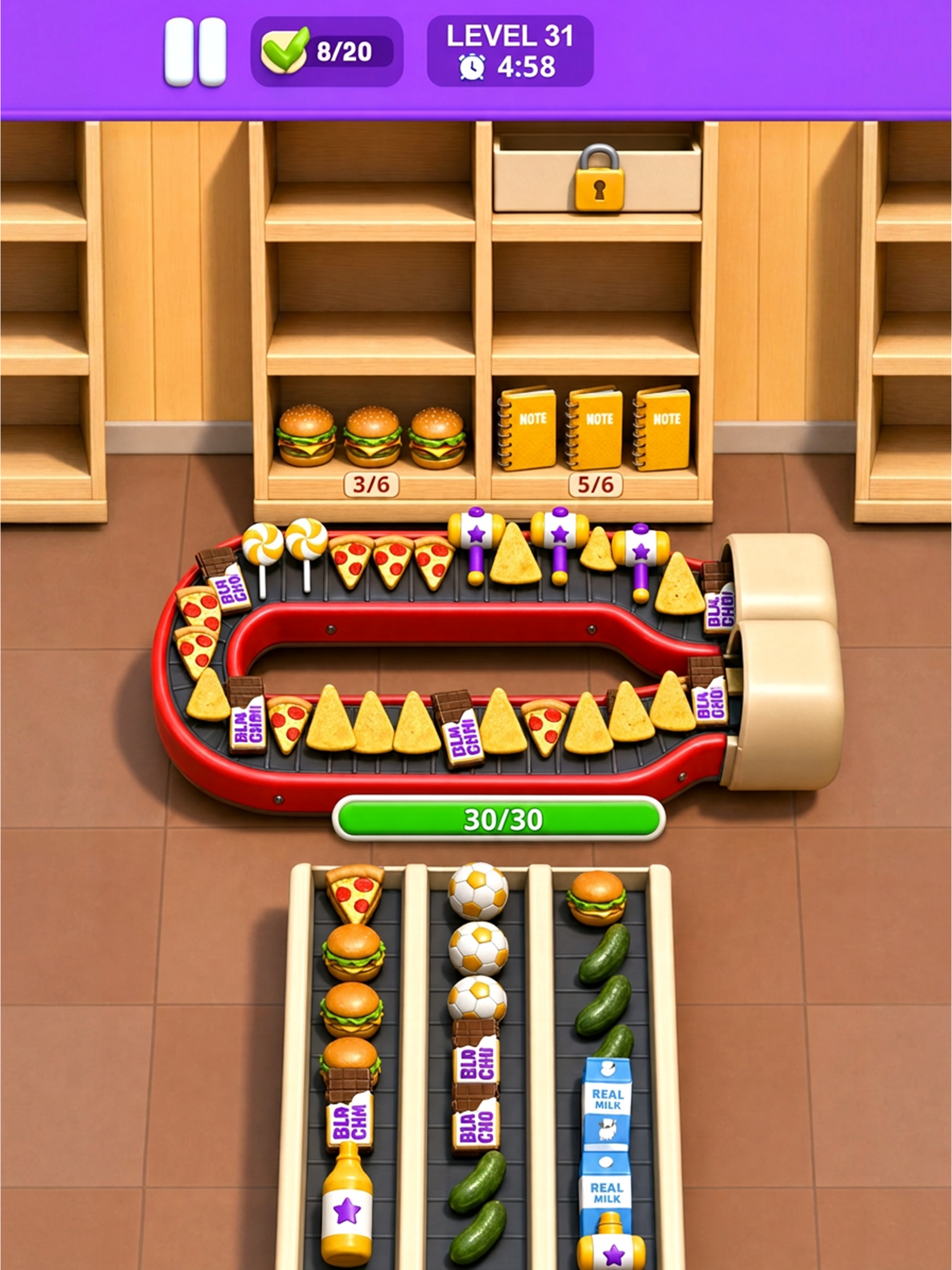 conveyor jam