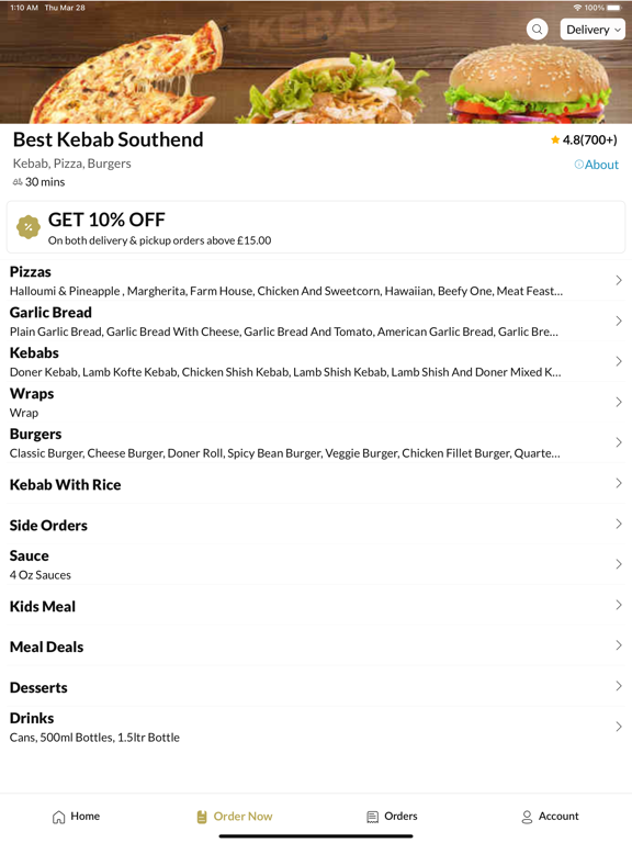 Screenshot #6 pour Best Kebab Southend on-Sea