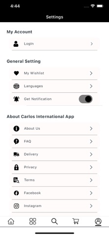 Carlos International screenshot