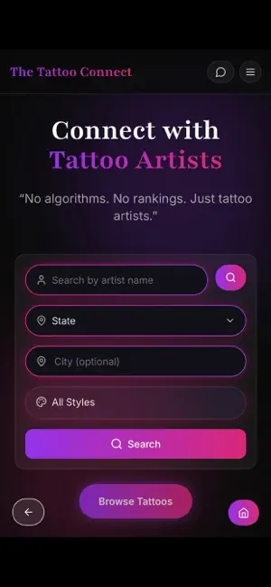 The Tattoo Connect screenshot 1