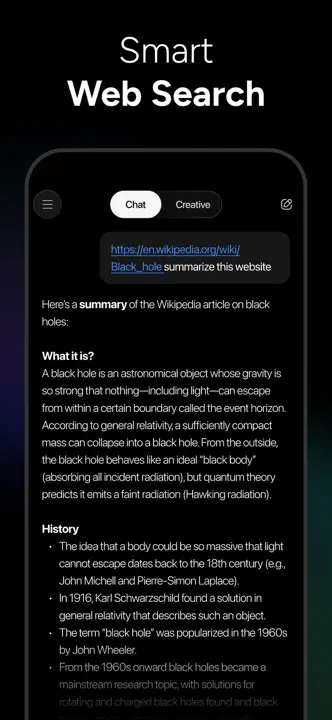Chatbot AI Assistant : capture d’écran 8 sur 10