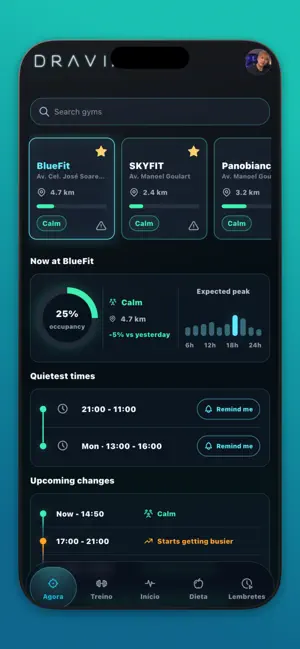 Dravia - PR & Workout App screenshot 2
