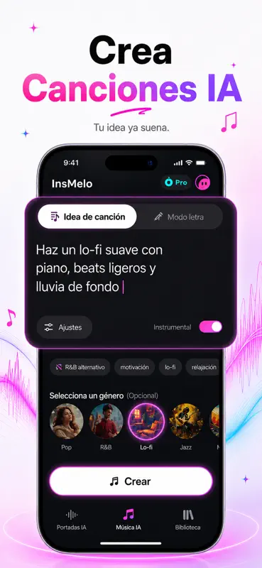 InsMelo:Generador de música IA screenshot 2 of 8